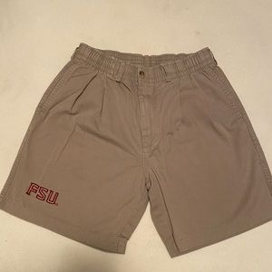 FSU khaki shorts